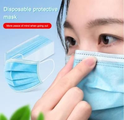 3 Ply Medical Mask Anti Virus Manufacturer with Ce and ISO13485 Certificate