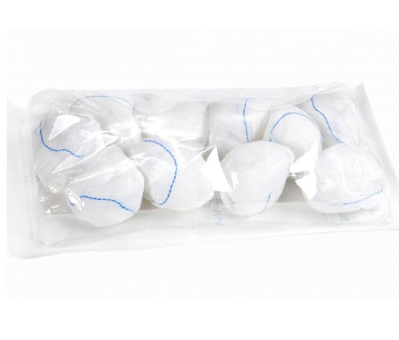 Professional Manufacture Cheap High Absorbent Soft Cotton Ball 100% Medical Cotton Gauze Ball