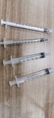 &#160; 2 or 3 Parts Disposable Sterile Injection Plastic Syringe Disposable Syringes with Luer Slip/Luer Lock Syringes with Needle/