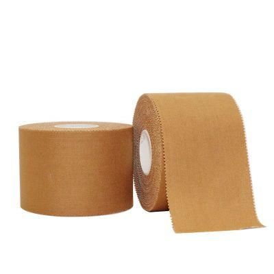 Hot Melt Adhesive Zinc Oxide Non Stretch Rigid Strapping Tape