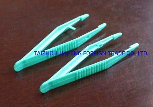 Disposable Medical Plastic Forceps Tweezers for Hospital