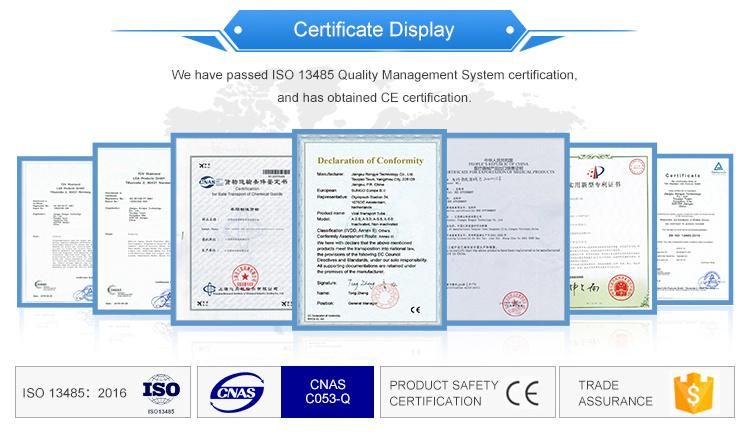 Jiangsu Rongye Sign Use Utm Viral Transport Tube Non-Inactivated Medium