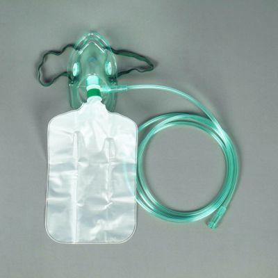 Hotselling Oxygen Mask with Reservoir Bag/Non-Rebreathing/Rebrather Mask