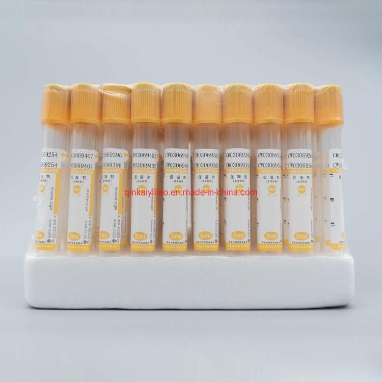 Vacuum Blood Test Red Blood Collection Tube 10ml