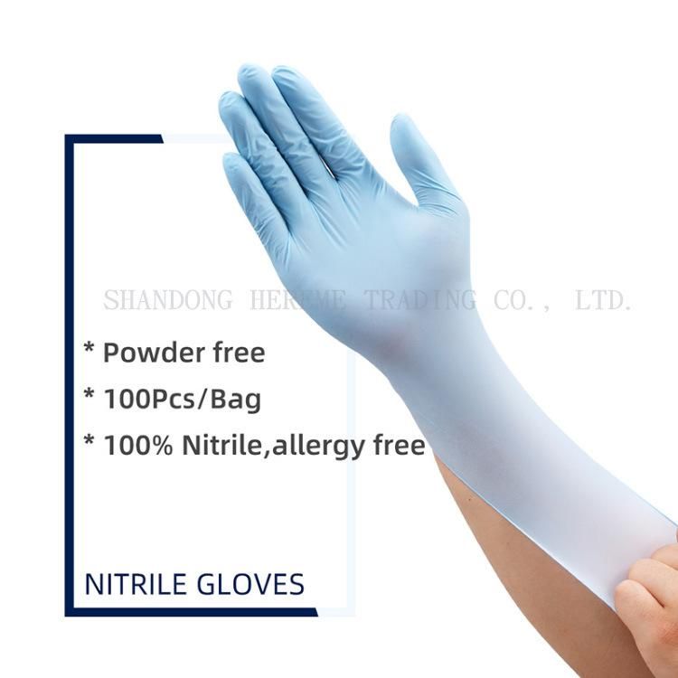 Heremefill Disposable Powder Free Nitrile Gloves Are Thickened and Wear Resistant