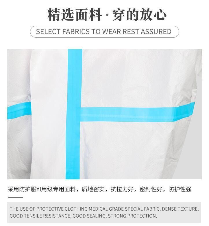 Protective Clouthing Clothes, Mameluco Proteccion Patient Woven Gown, Patient Gown, Washable Reusable Patient Gown