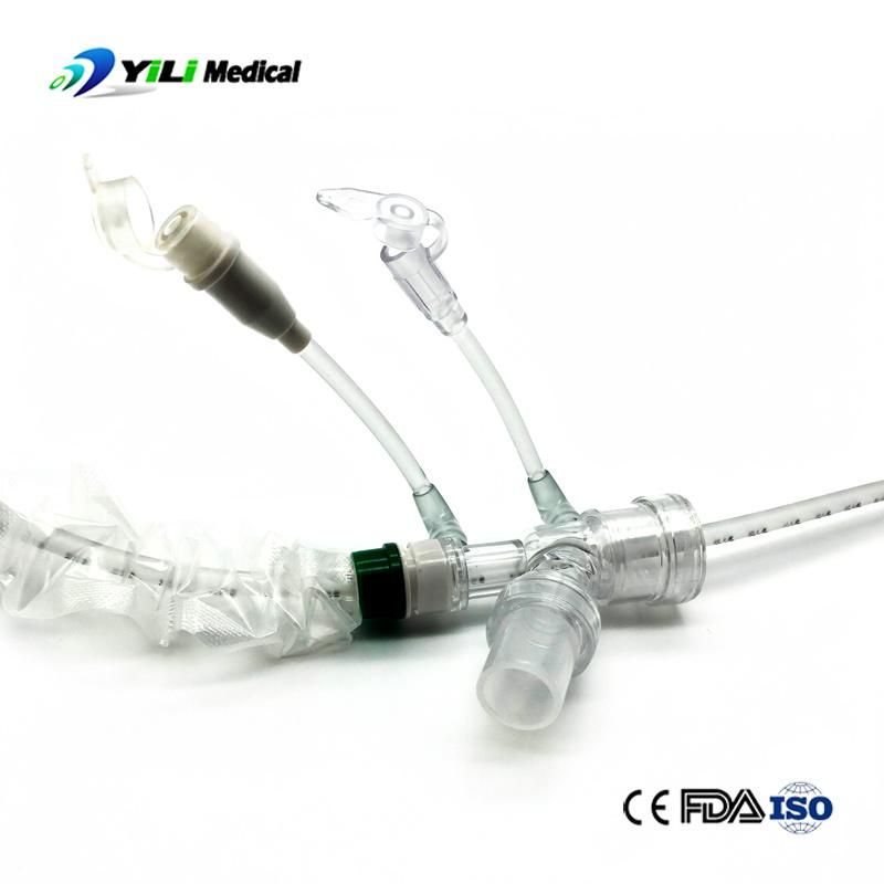 Medical Disposable CE ISO13485 Approval Sterile Suction Catheter 24h 72h Closed Suction System