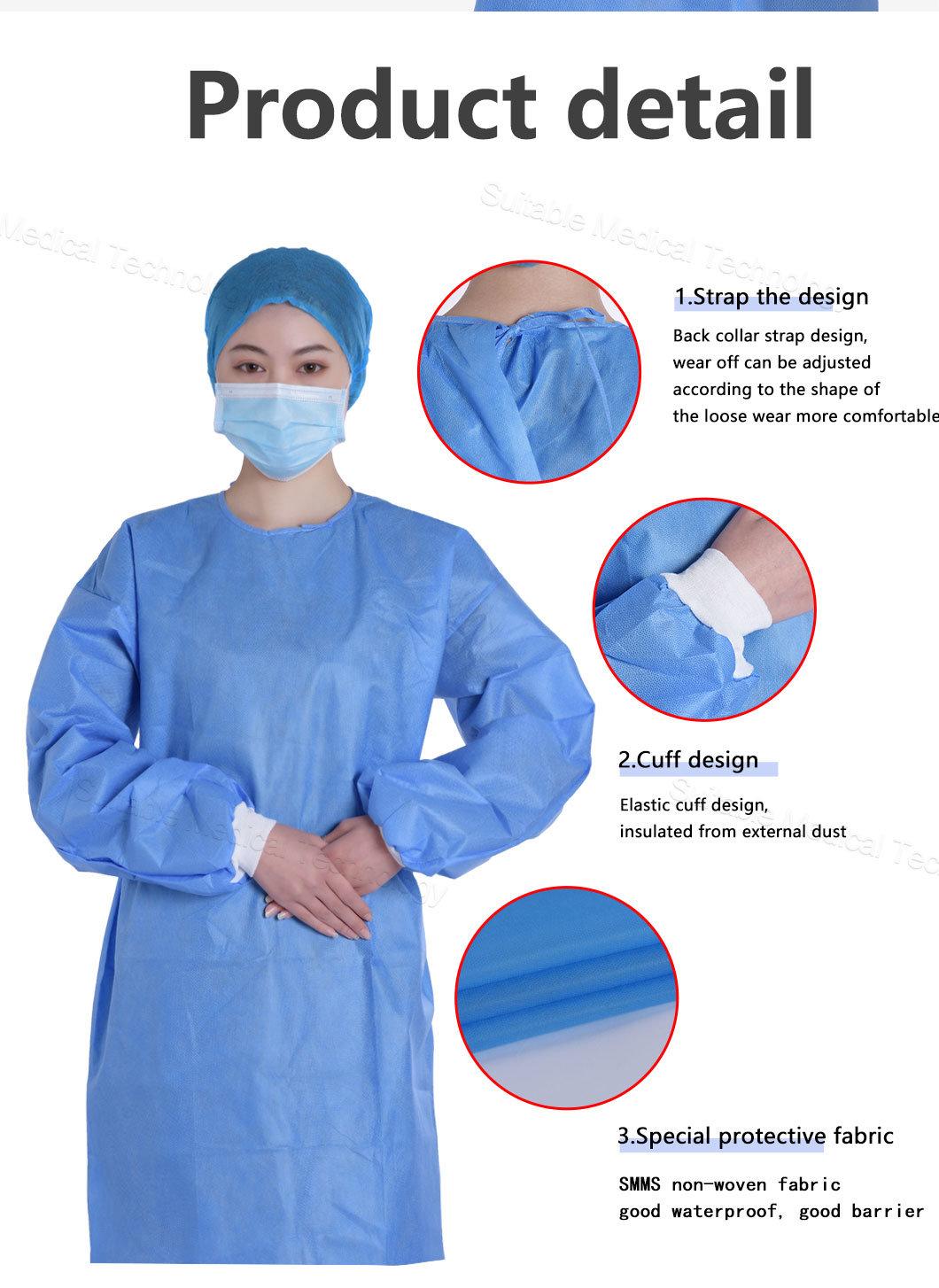 Sterile Disposable Reinforced Surgical Gowns/Clothes