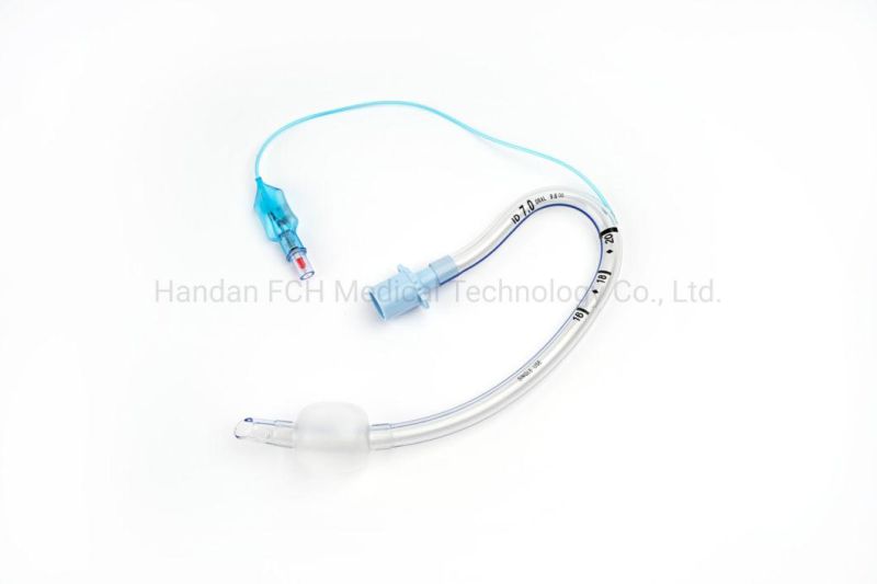 Oral or Nasal Cuffed Endotracheal Tube with All Sizes