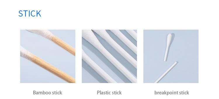 Wooden Sticks Sample Transport Swabs with Tube