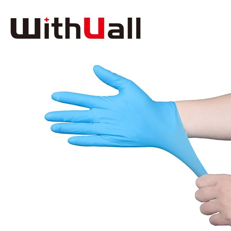 Hot Sale Disposable Nitrile Gloves En ISO 374