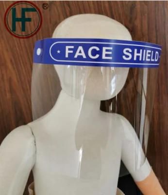 En166 Clear Anti-Fog Pet Material Protective Face Eye Mouth Shield Prevention Face Shield