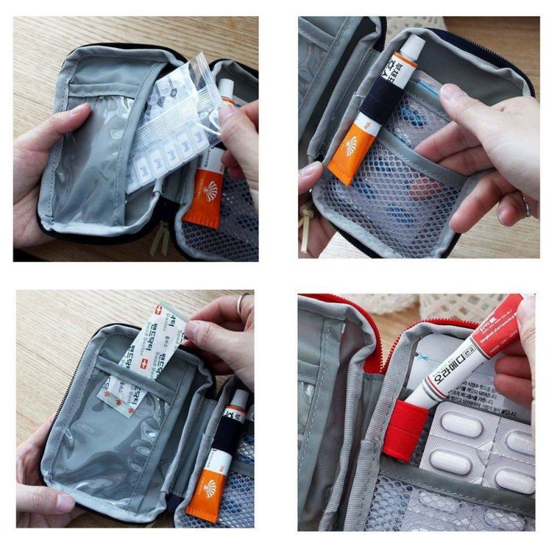 Home Outdoor Portable Emergency Survival Travel First Aid Kit Bag