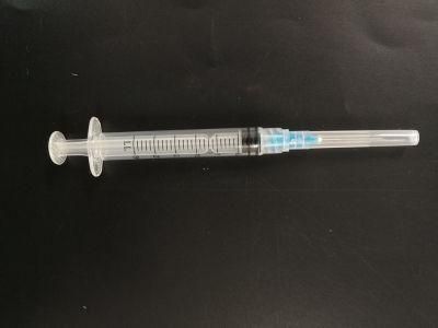 Disposable Plastic Syringes with Needle Luer Lock/Luer Slip Syringe Sterile Injection Disposable Syringes