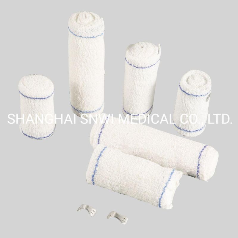 CE&ISO Certificate Surgical Dressing Medical White Sterile Absorbent Cotton Gauze Jumbo Bandage Roll, Pillow Roll