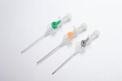 Pinmed I. V. Cannula, with Injection Port and with Wings