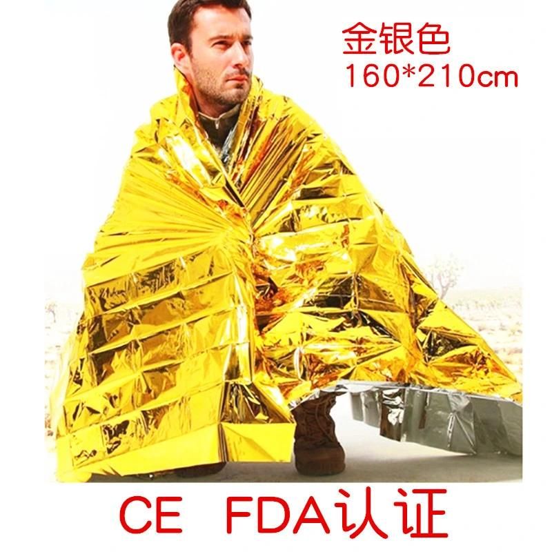 First-Aid Devices Type Waterproof Foil Mylar Thermal Rescue Emergency Blanket