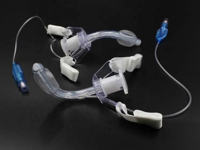 Medical PVC Tracheostomy Tube with/Without Cuff for Patient