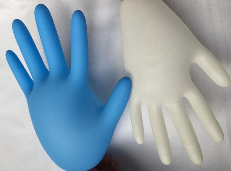 Disposable Medical Latex Examination Gloves Power Free