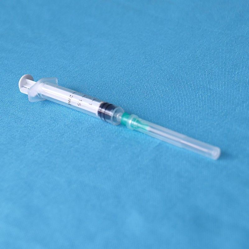 Disposable 2ml Syringe with Needle, Eo Sterile Syringe