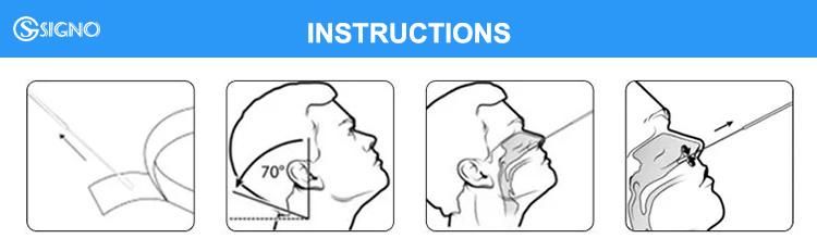 Sell Well New Type Tip Medical Supplier Disposable Nylon Nasal Swab