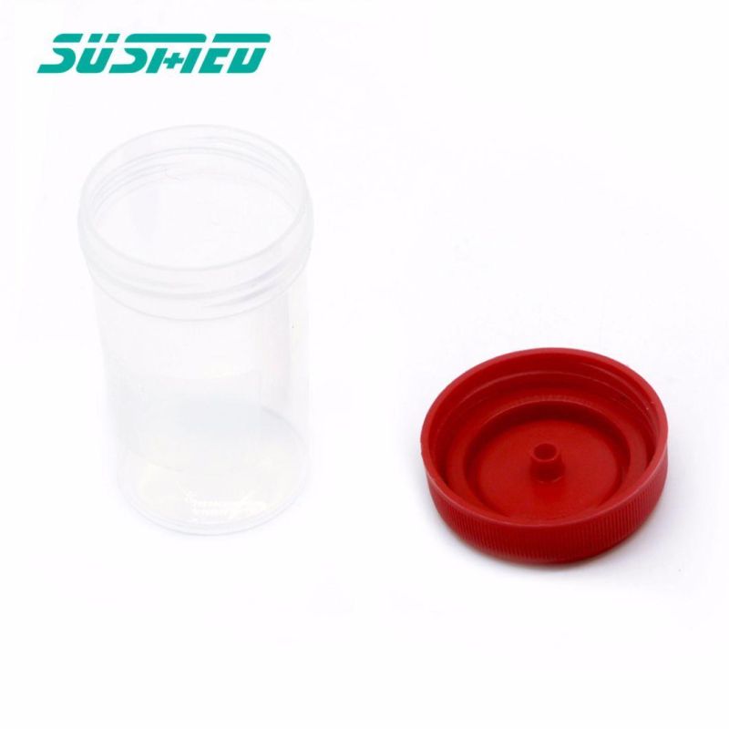 Transparent Urine Test Sample Urine Collection Cup 100ml