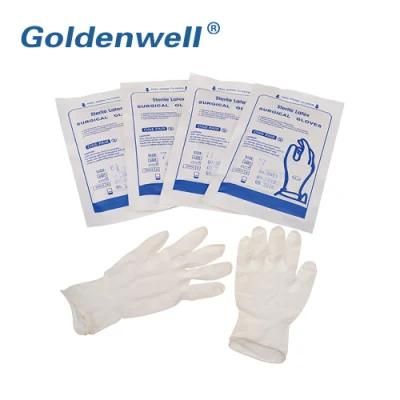 High Quality Low Price Disposable Sterile Powdered Latex Surgical Gloves