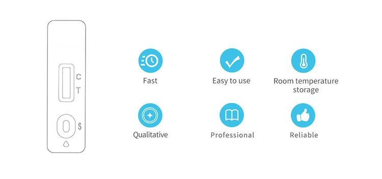 Disposable Medical Antigen Saliva Combo Diagnostic Rapid Test