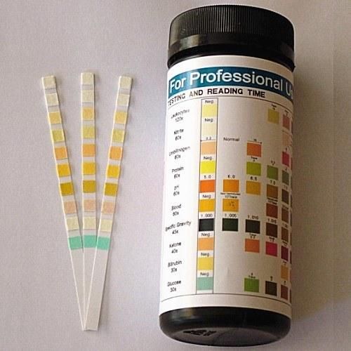 Ten Parameter Urinalysis Test Strips