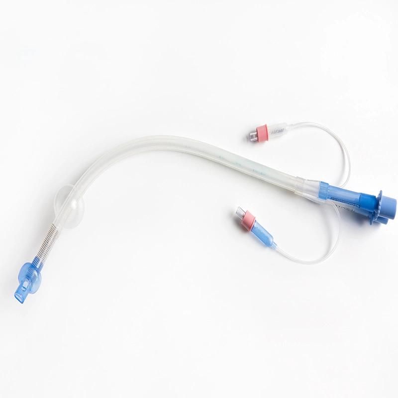 Hot Sold Manufacturer Medical Double Lumen Endobronchial Tube Silicone