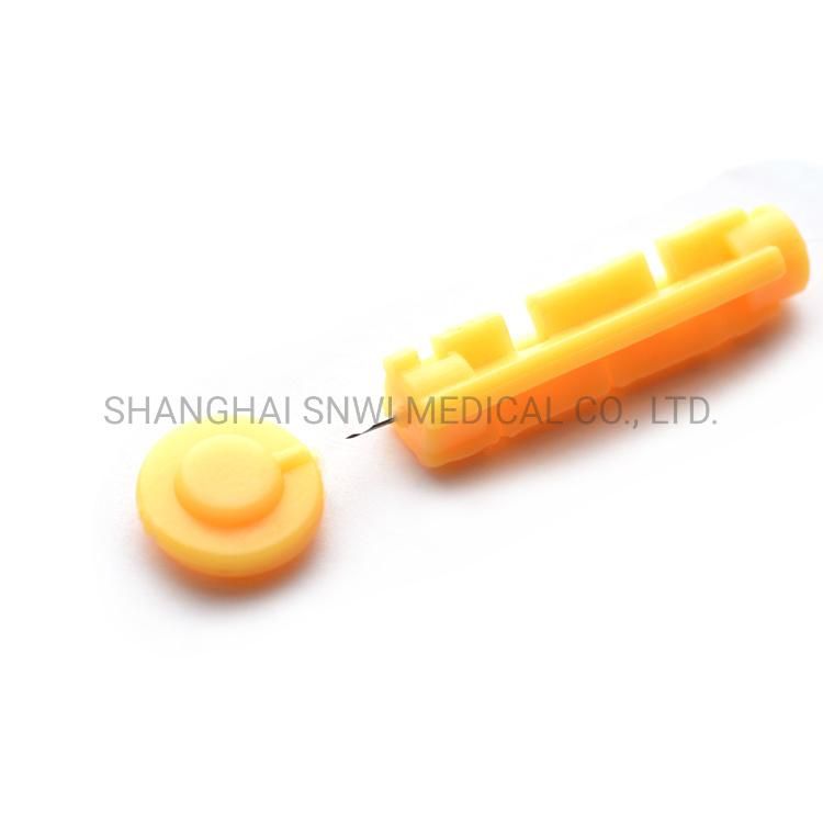 Medical Supply Blood Lancet Plastic Twist Type