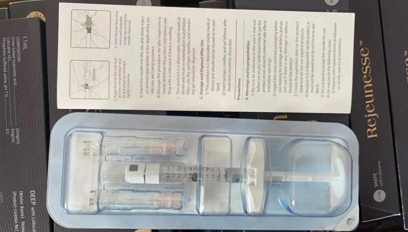 Rejeunesse Deep Hyaluronic Acid Dermal Filler with Lodocain Korea