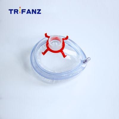 Factory Price Medical Latex Free PVC Face Anesthesia Mask