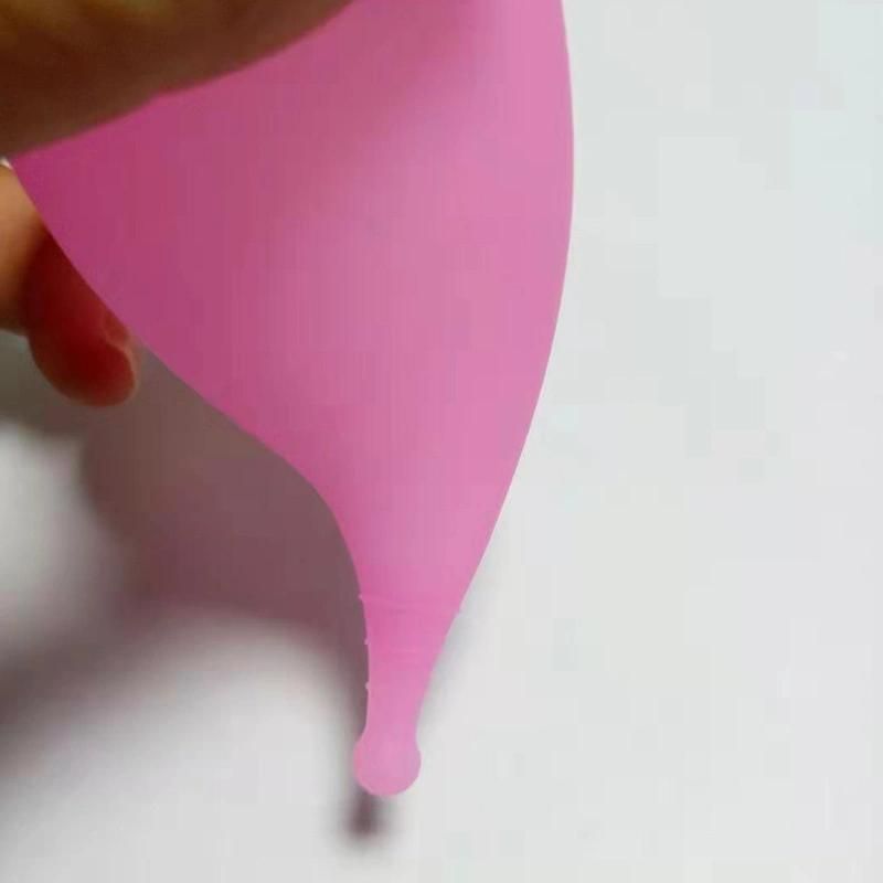 Silicone Menstrual Cup Women′s Medical Grade Menstrual Cup Feminine Hygiene Menstrual Cup Customizable