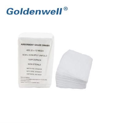 Sterile Gauze Swabs with or Without X-ray Thread