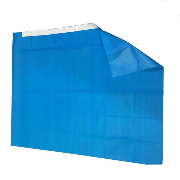 Sterile Eye Drapes with Single Fiuid Collection Pouch