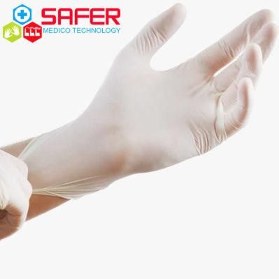 Disposable Examination Latex Gloves 6g with En455