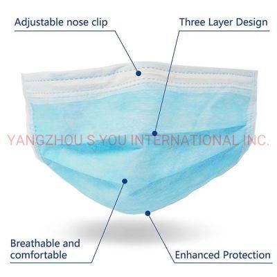 3ply Disposable Medical Face Mask Large in Stock