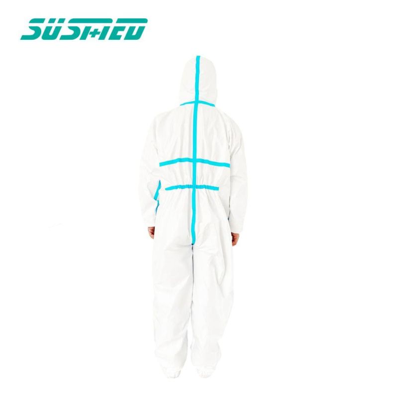 Disposable Sterile Coverall Suit Chemical Protection Isolation Wear