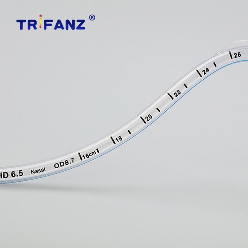 Nasal Preformed Endotracheal Tube Uncuffed