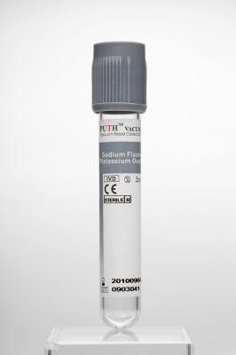 vacuum Blood Collection Tube, Glucose Tube with Ce, Sfda, ISO 13485