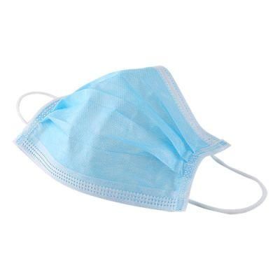 Machine Made Face Masks 3 - Ply Face Mask Disposable Nonwoven Hospital Face Masks En14683