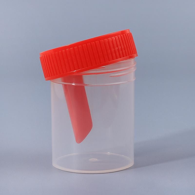 New Arrival 60ml Plastic Collection Urine and Stool Containers