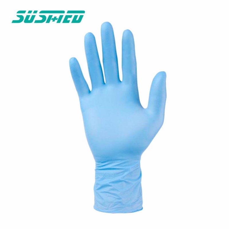 Disposable Food Grade Cheap Disposable Powder Free Nitrile Glove M4.0g