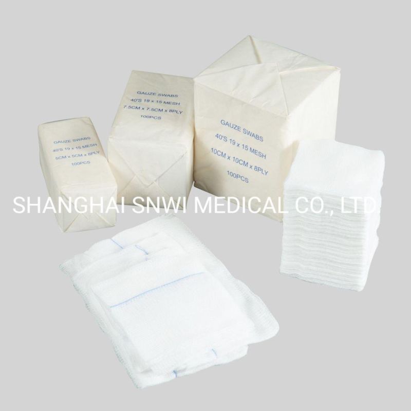 Disposable Medical Products Peanut Gauze Balls Absorbent Used in Hospital