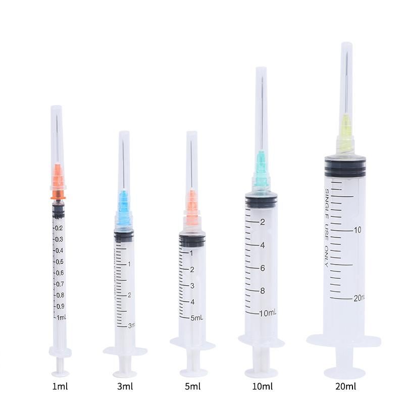 Disposable Sterile Injection Plastic Syringe Luer Lock/Slip Lock Disposable Syringe