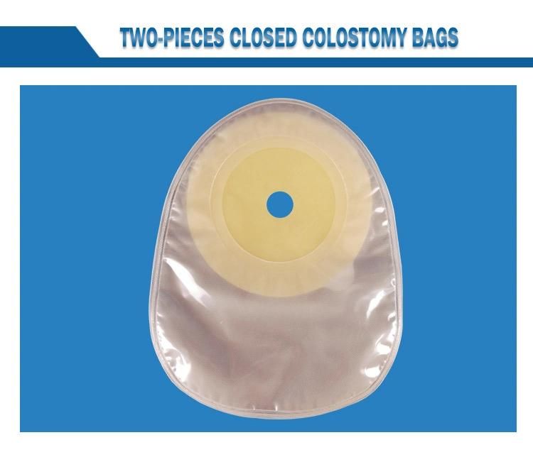 Economical Medical Celecare Colostomy Bag 2 Piece Chassis Flange