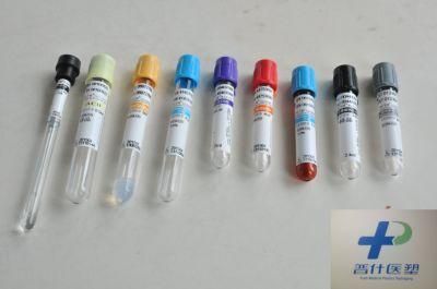 Blood Collection Tube, Sodium Citrate Tube, 9nc (3.2%) , Blue Cap with CE, ISO 13458-1.8ml