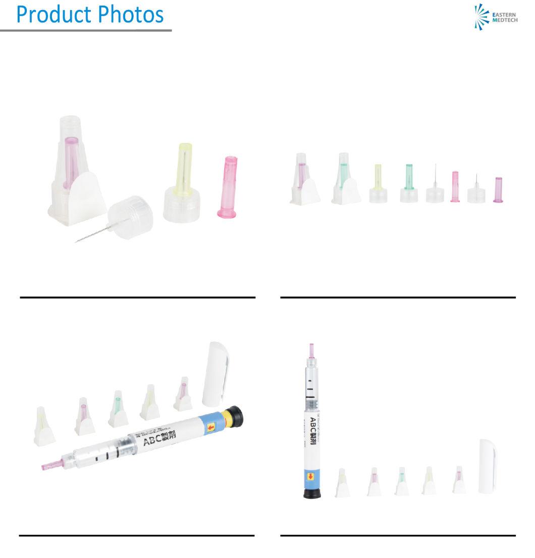 CE and ISO Certificated Insulin Pen Needles with Size 4mm 5mm 6mm 8mm