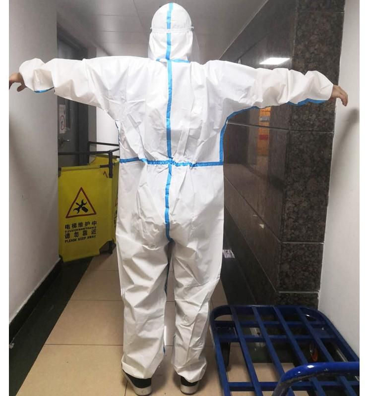 Gown  Isolated Disposable Personal Protective Coverall Protection Clothing Gowns Non-Sterile